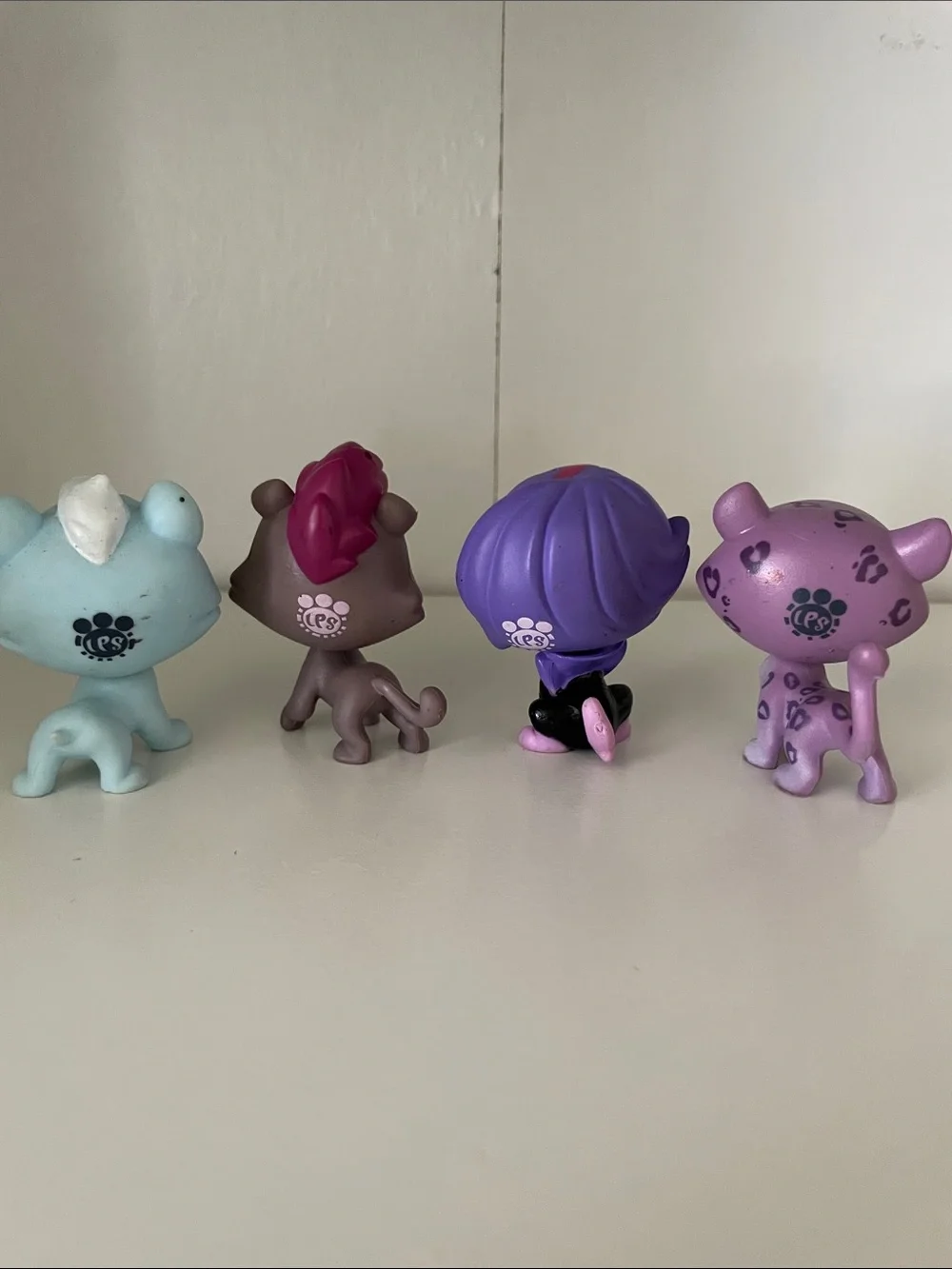 Vintage littlest pet shops “rock” toys